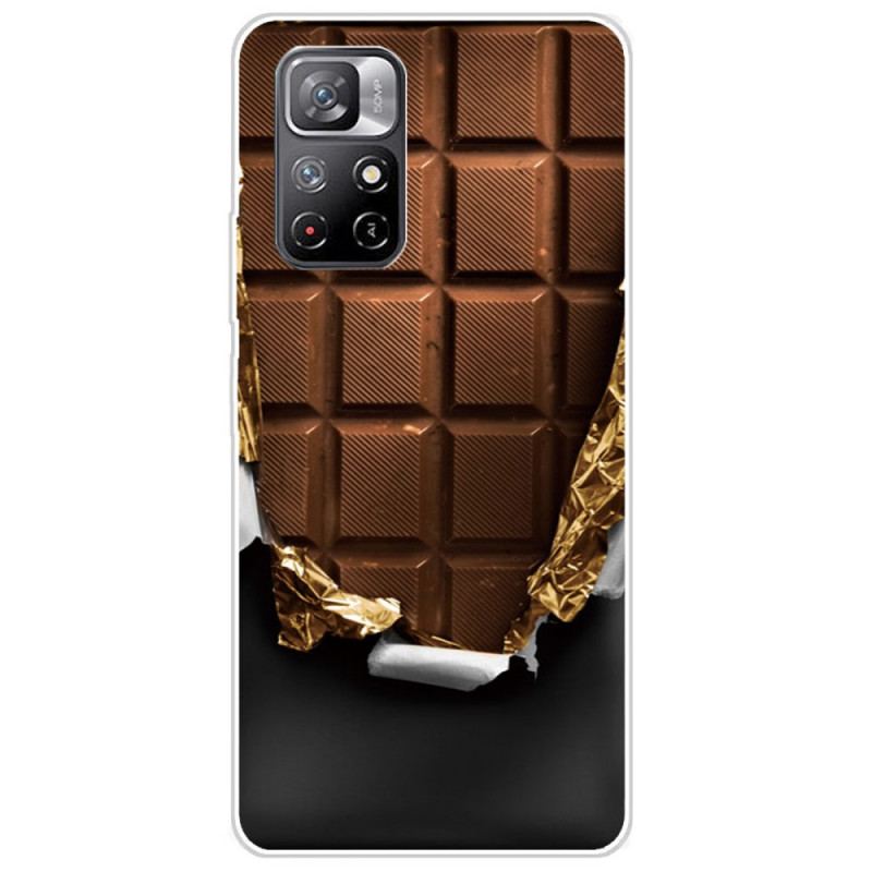 Cover Poco M4 Pro 5G Fleksibel Chokolade