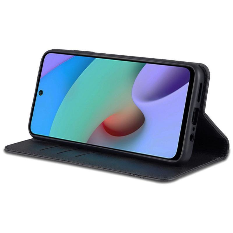 Cover Poco M4 Pro 5G Flip Cover Azns Læderstyling