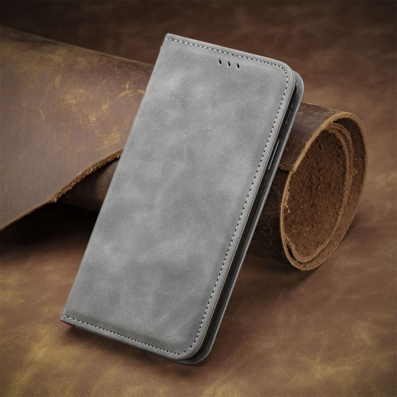 Cover Poco M4 Pro 5G Flip Cover Klassisk Skin-touch