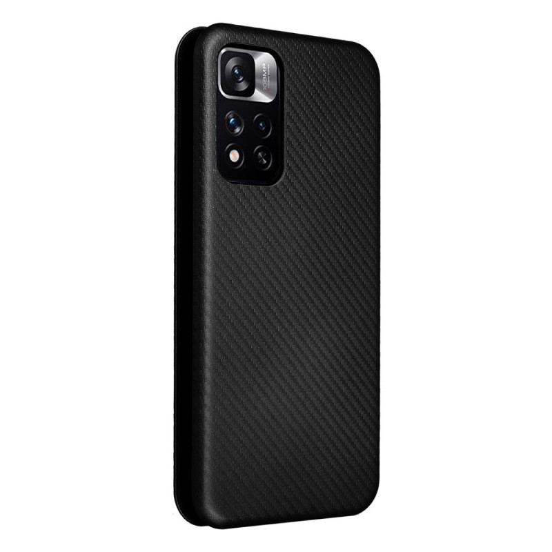 Cover Poco M4 Pro 5G Flip Cover Kulfiber