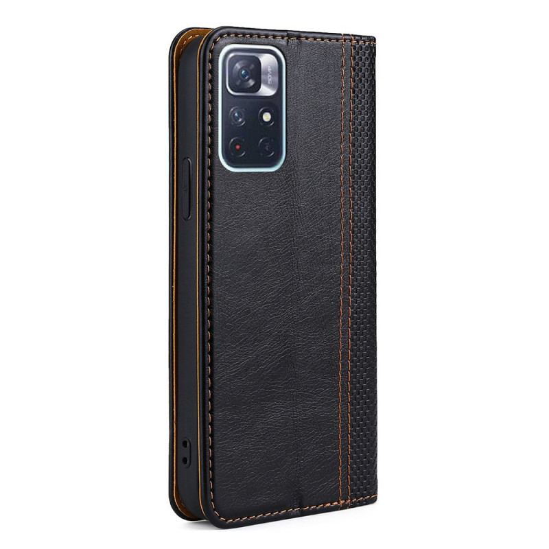 Cover Poco M4 Pro 5G Flip Cover Vintage Læder Stil