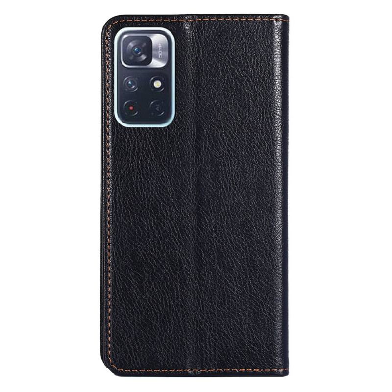 Cover Poco M4 Pro 5G Flip Cover Vintage Læder Stil