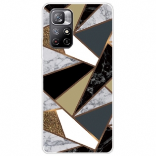 Cover Poco M4 Pro 5G Marmor Geometri