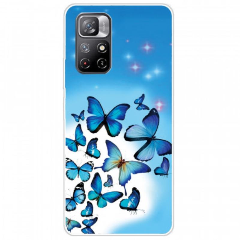 Cover Poco M4 Pro 5G Sommerfugle Sommerfugle