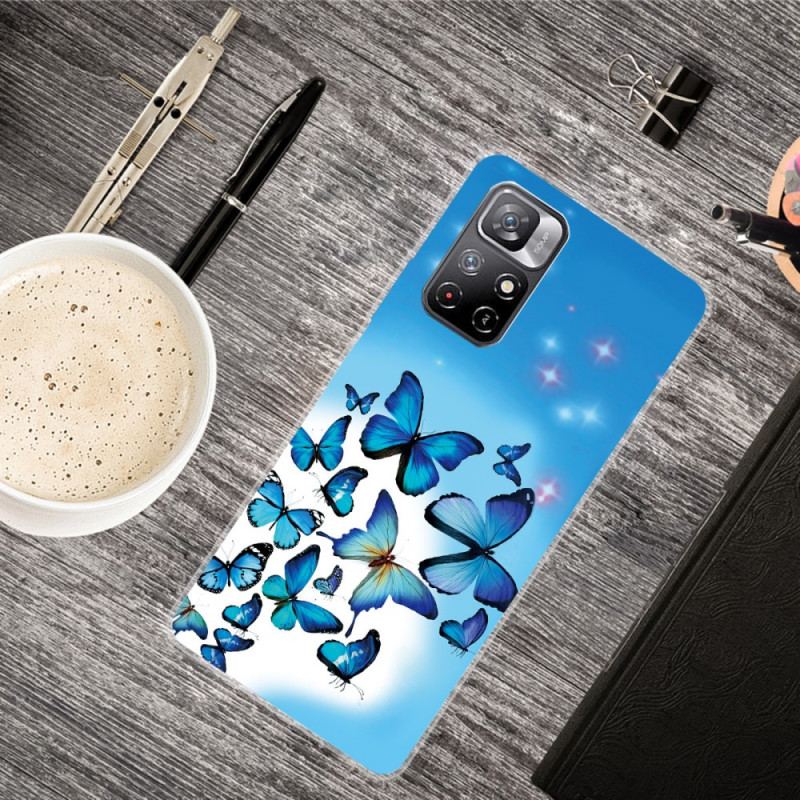 Cover Poco M4 Pro 5G Sommerfugle Sommerfugle