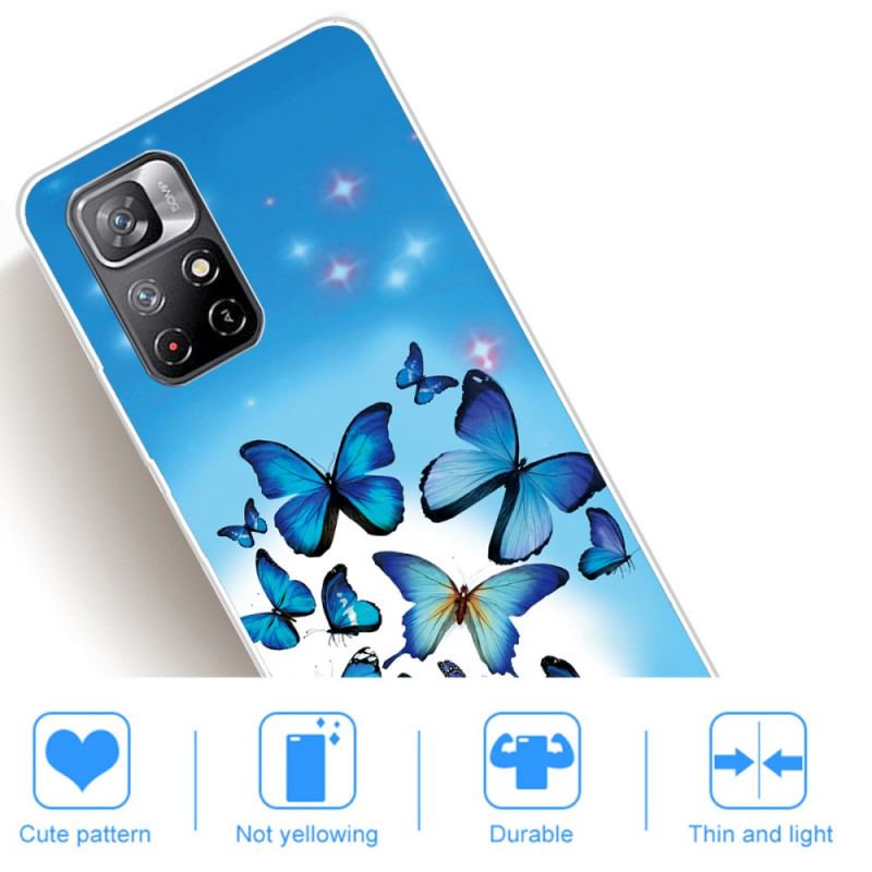 Cover Poco M4 Pro 5G Sommerfugle Sommerfugle