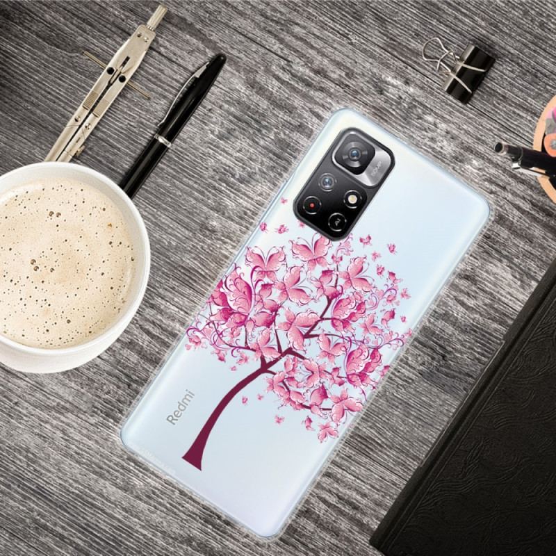 Cover Poco M4 Pro 5G Sommerfugletræ