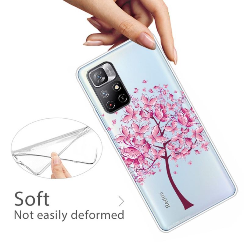 Cover Poco M4 Pro 5G Sommerfugletræ