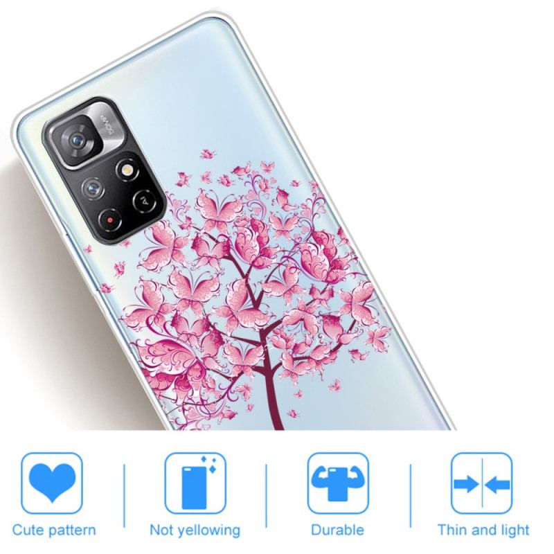 Cover Poco M4 Pro 5G Sommerfugletræ