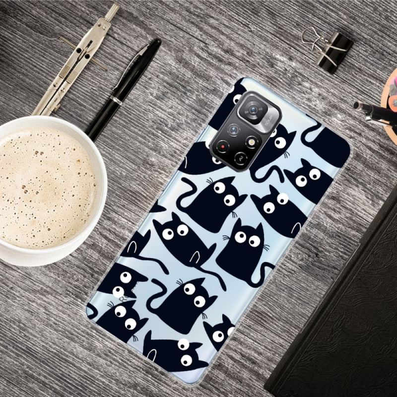 Cover Poco M4 Pro 5G Sorte Katte