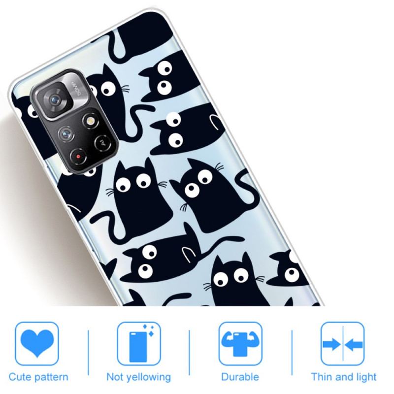 Cover Poco M4 Pro 5G Sorte Katte