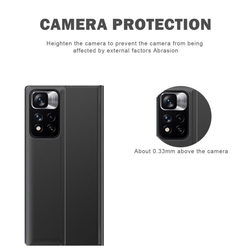 Cover Poco M4 Pro 5G Tekstureret Kunstlæder