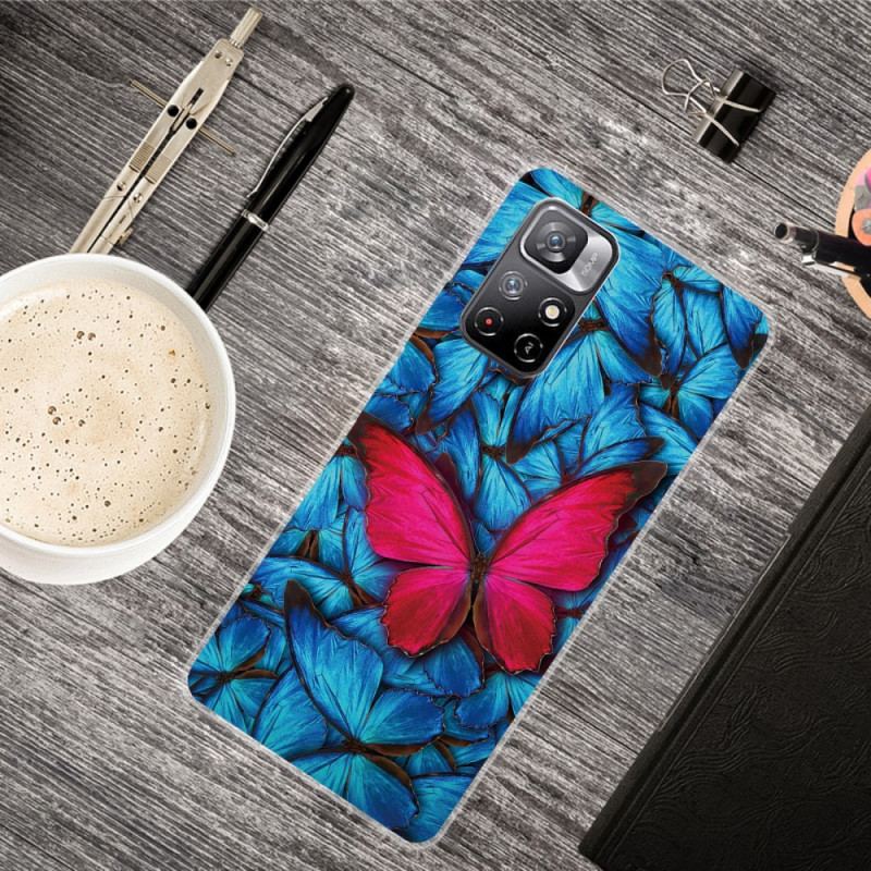 Cover Poco M4 Pro 5G Vilde Sommerfugle