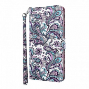 Flip Cover Poco M4 Pro 5G Blomster Mønstre