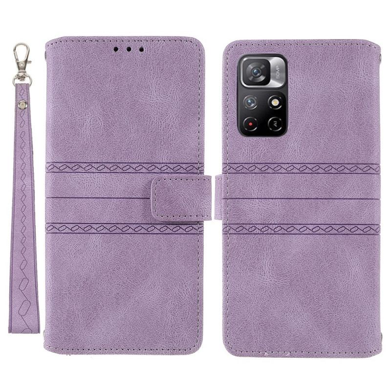 Flip Cover Poco M4 Pro 5G Blondesømme