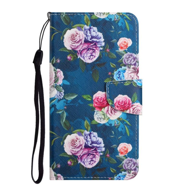 Flip Cover Poco M4 Pro 5G Liberty Royal Blomster