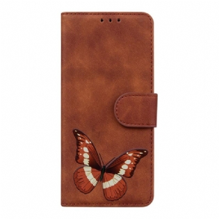 Flip Cover Poco M4 Pro 5G Skin-touch Butterfly