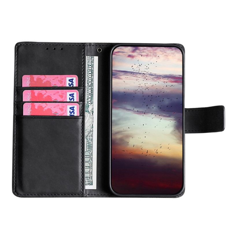 Flip Cover Poco M4 Pro 5G Skin-touch Krokodille