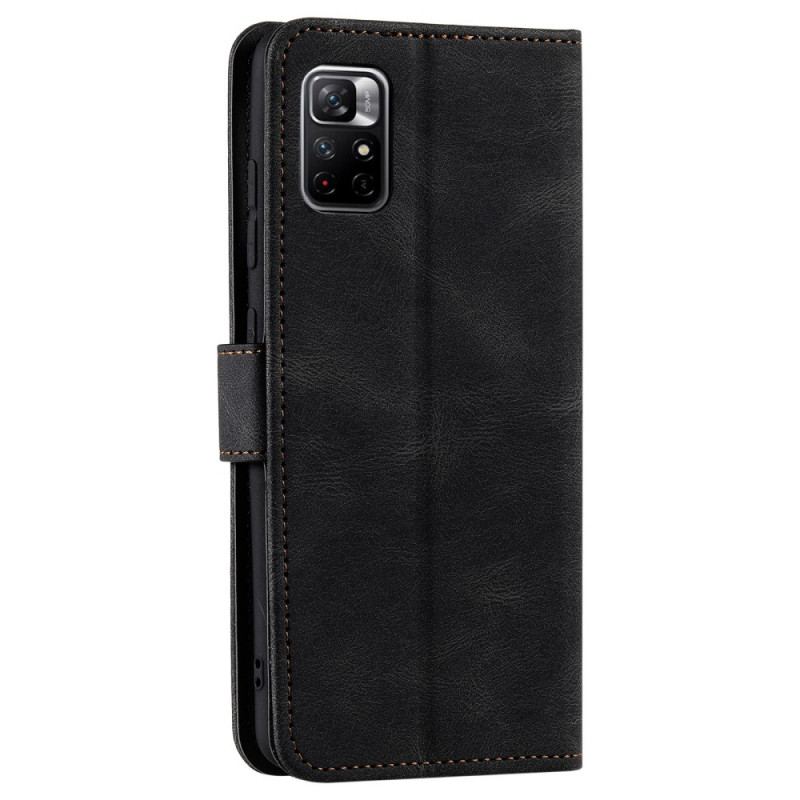 Flip Cover Poco M4 Pro 5G Skin-touch-sømme