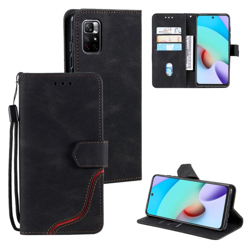 Flip Cover Poco M4 Pro 5G Skin-touch Split Læder