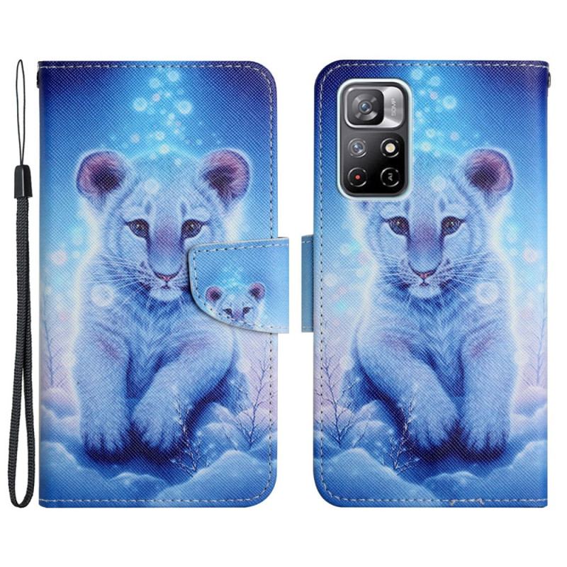 Flip Cover Poco M4 Pro 5G Sne Tiger