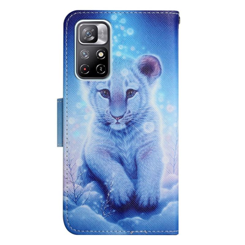 Flip Cover Poco M4 Pro 5G Sne Tiger