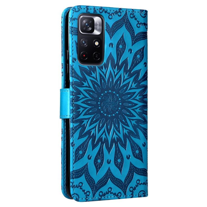 Flip Cover Poco M4 Pro 5G Solblomst