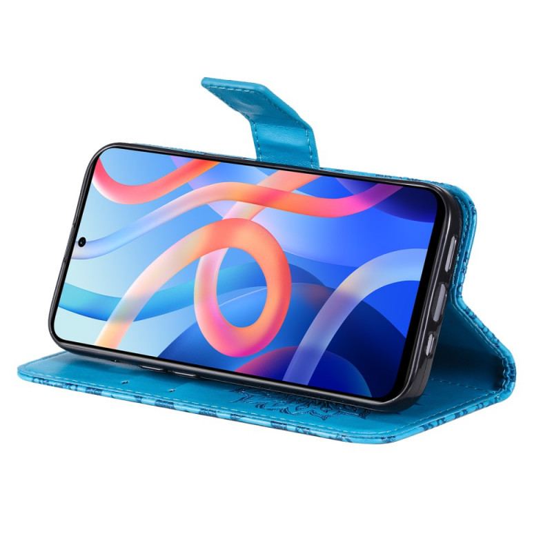 Flip Cover Poco M4 Pro 5G Solblomst