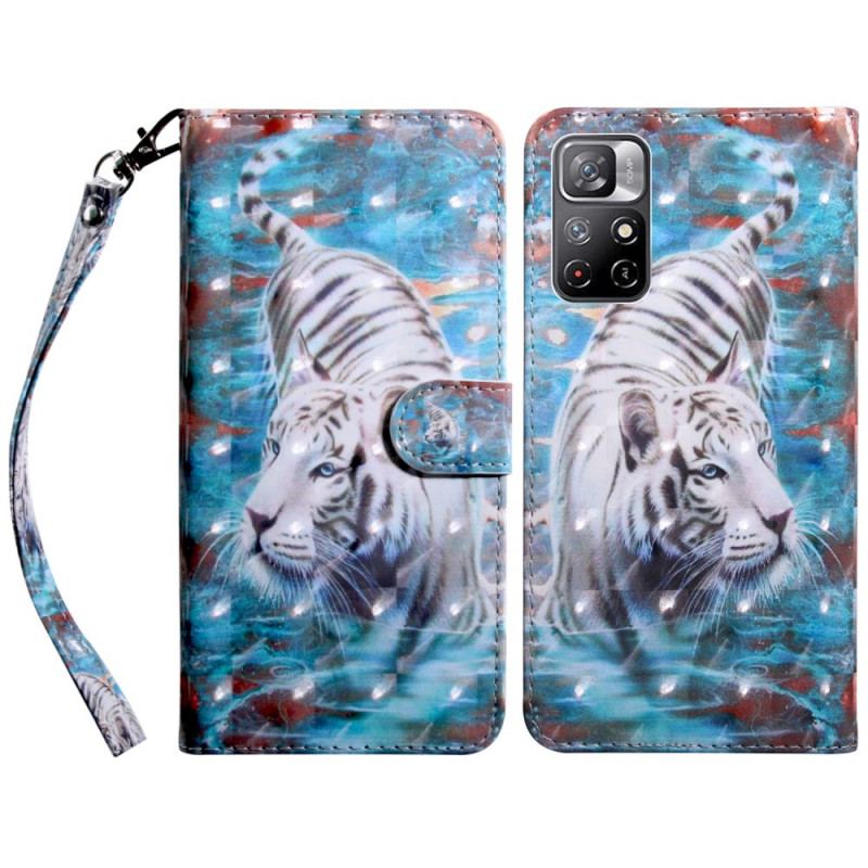 Flip Cover Poco M4 Pro 5G Tiger I Vand