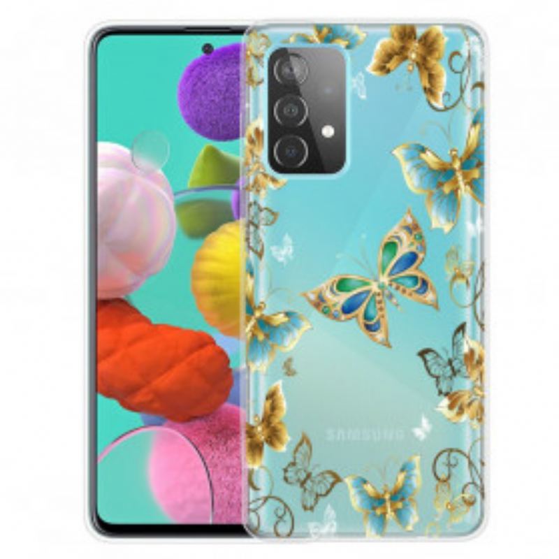 Cover Samsung Galaxy A52 4G / A52 5G / A52s 5G Design Sommerfugle