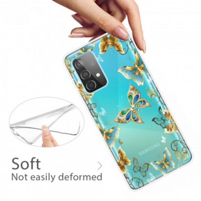 Cover Samsung Galaxy A52 4G / A52 5G / A52s 5G Design Sommerfugle