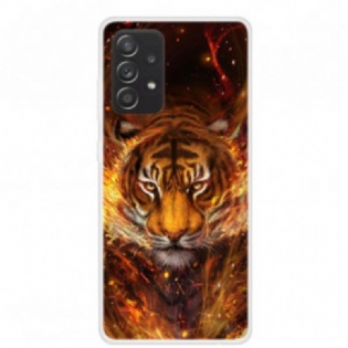 Cover Samsung Galaxy A52 4G / A52 5G / A52s 5G Fleksibel Tiger