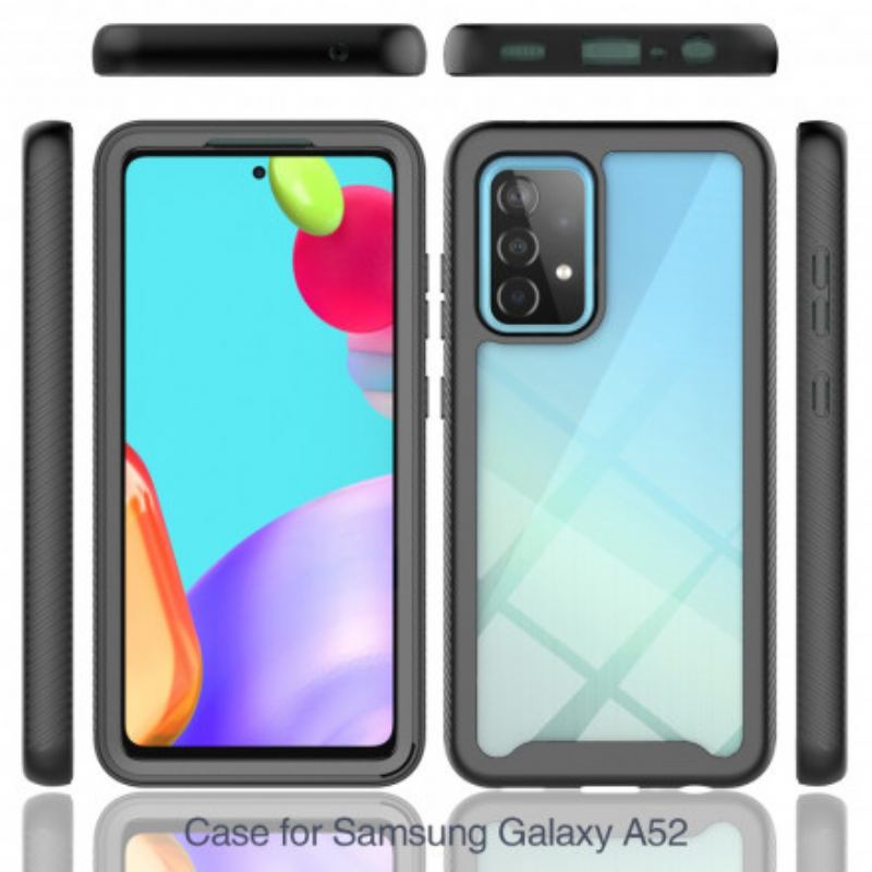 Cover Samsung Galaxy A52 4G / A52 5G / A52s 5G Hybrid Design Silikone Kanter