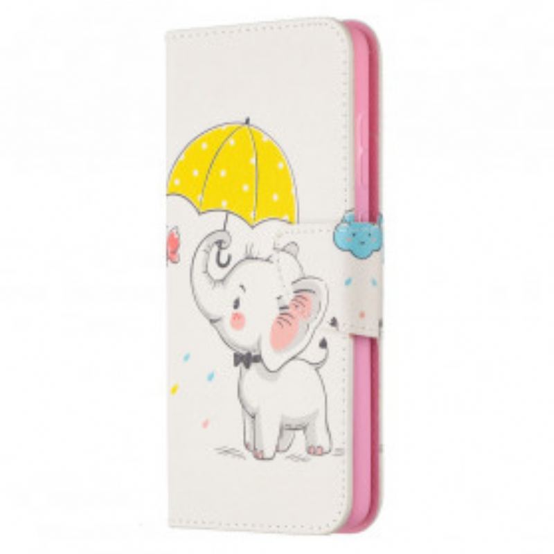 Flip Cover Samsung Galaxy A52 4G / A52 5G / A52s 5G Baby Elefant