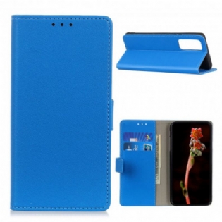 Flip Cover Samsung Galaxy A52 4G / A52 5G / A52s 5G Basisfarve I Kunstlæder