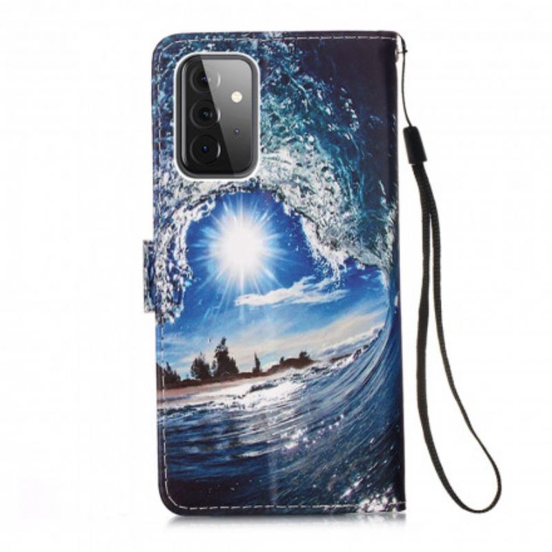 Flip Cover Samsung Galaxy A52 4G / A52 5G / A52s 5G Elsker Bølgen