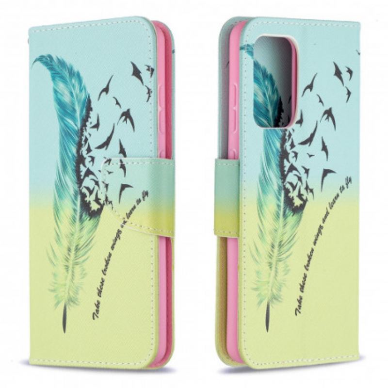 Flip Cover Samsung Galaxy A52 4G / A52 5G / A52s 5G Lære At Flyve