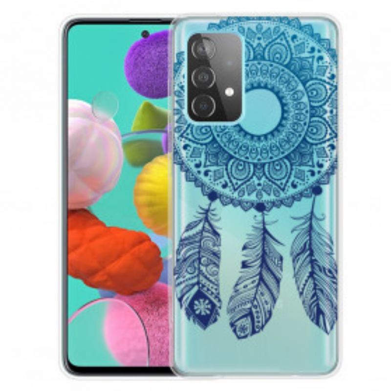 Mobilcover Samsung Galaxy A52 4G / A52 5G / A52s 5G Mandala Med Enkelt Blomst