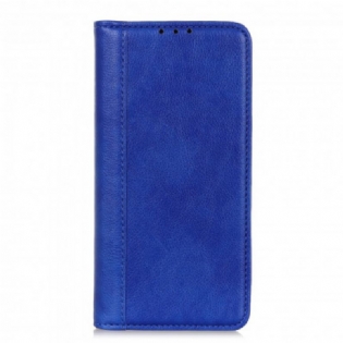 Cover Xiaomi Redmi 10 Flip Cover Elegance Split Litchi Læder