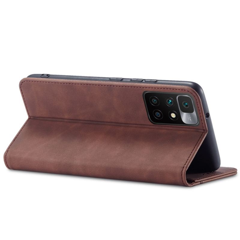 Cover Xiaomi Redmi 10 Flip Cover Hudfølende Couture