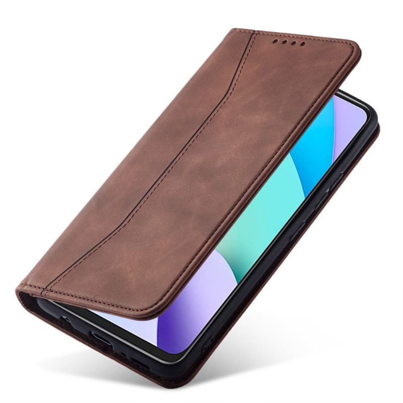 Cover Xiaomi Redmi 10 Flip Cover Hudfølende Couture