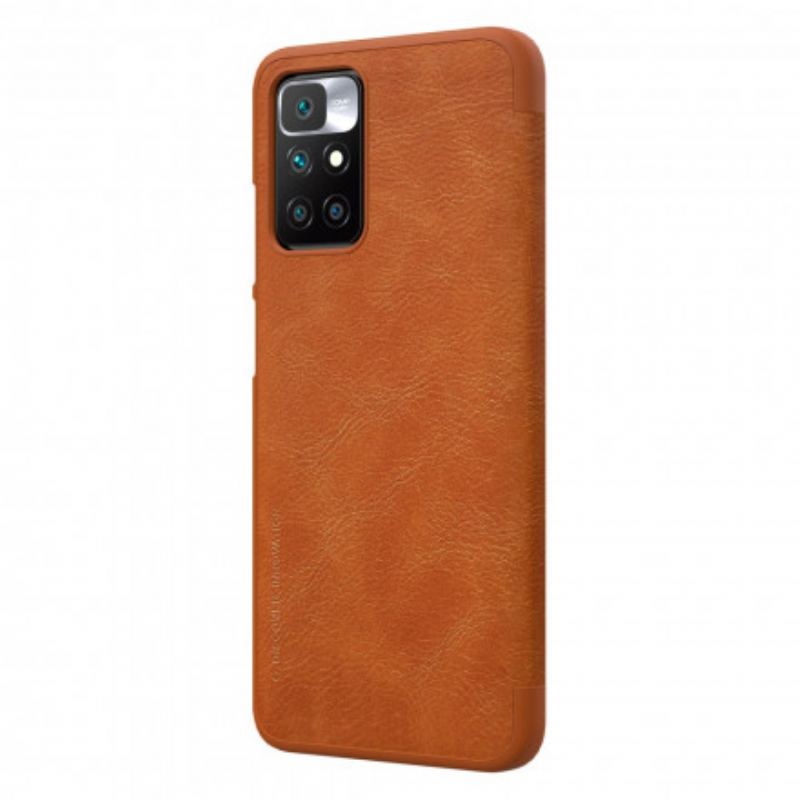 Cover Xiaomi Redmi 10 Flip Cover Nillkin Qin-serien