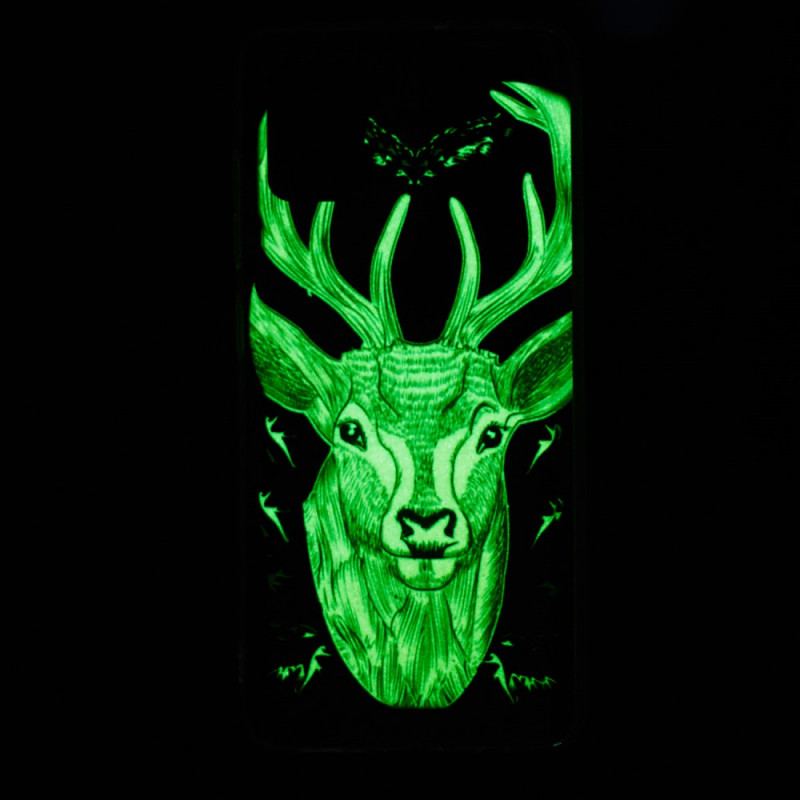 Cover Xiaomi Redmi 10 Fluorescerende Majestic Deer