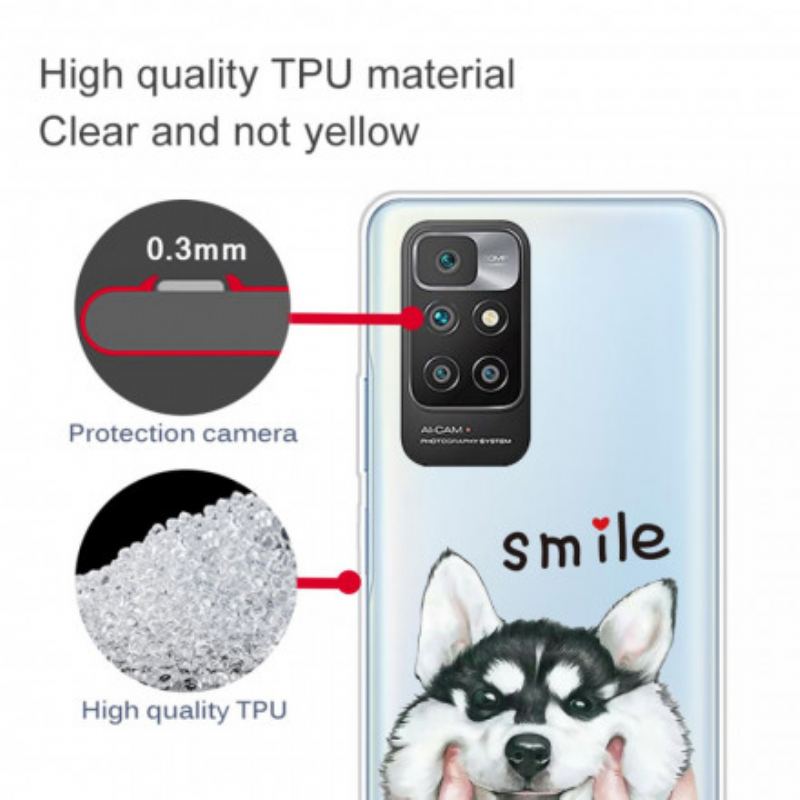 Cover Xiaomi Redmi 10 Smile Hund