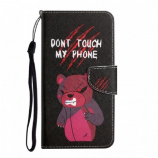 Flip Cover Xiaomi Redmi 10 Bear Rør Ikke Ved Min Telefon