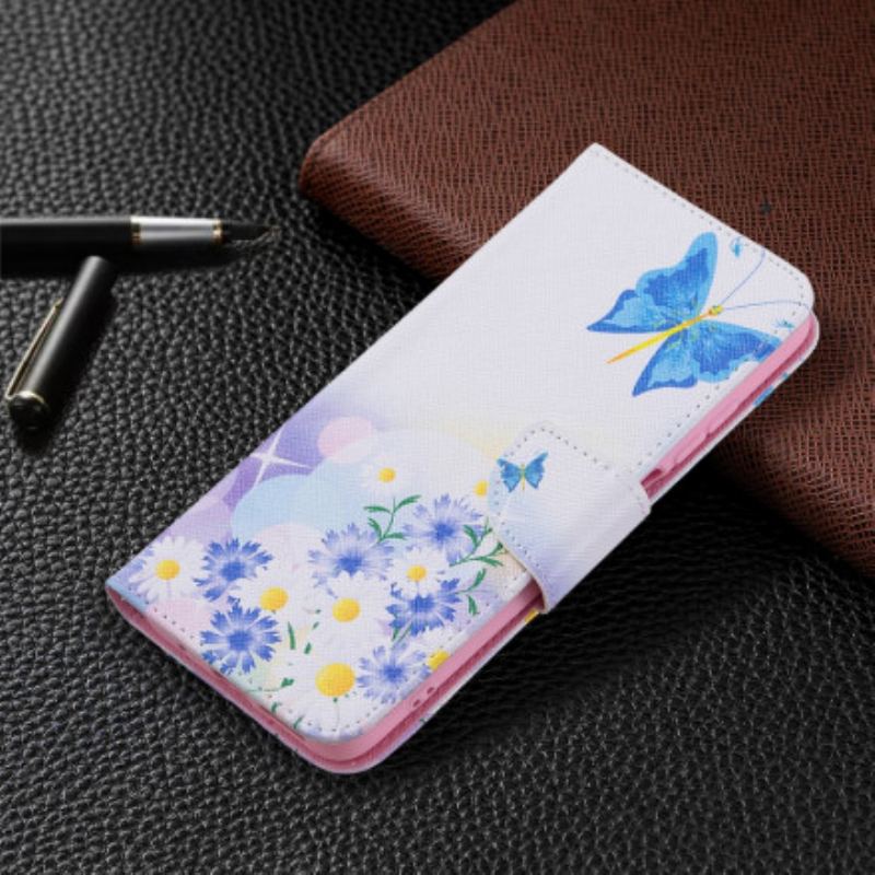 Flip Cover Xiaomi Redmi 10 Drømmenes Sommerfugle