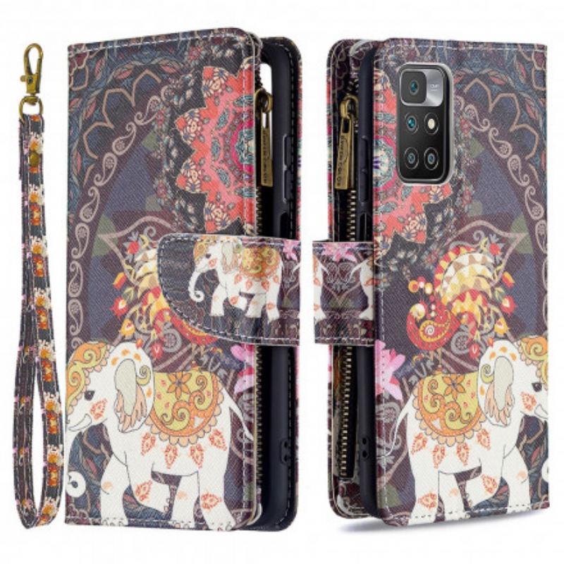 Flip Cover Xiaomi Redmi 10 Elefant Lynlåslomme