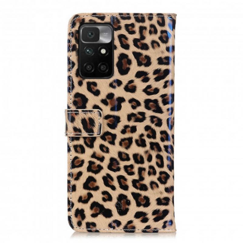 Flip Cover Xiaomi Redmi 10 Leopard