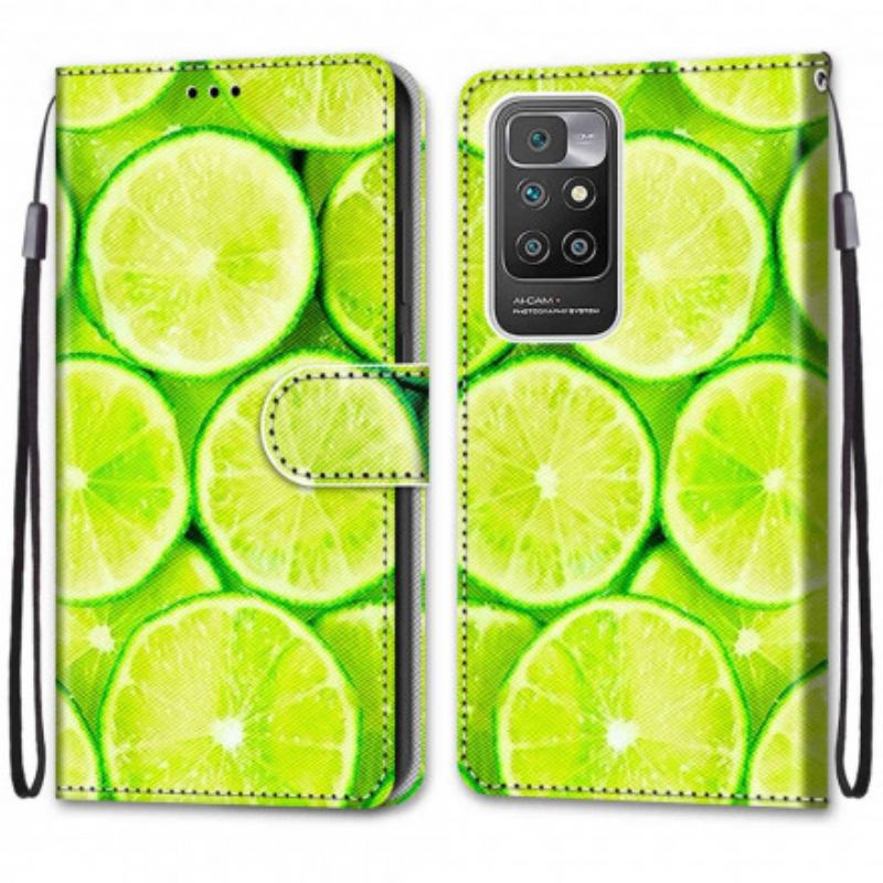 Flip Cover Xiaomi Redmi 10 Limefrugter