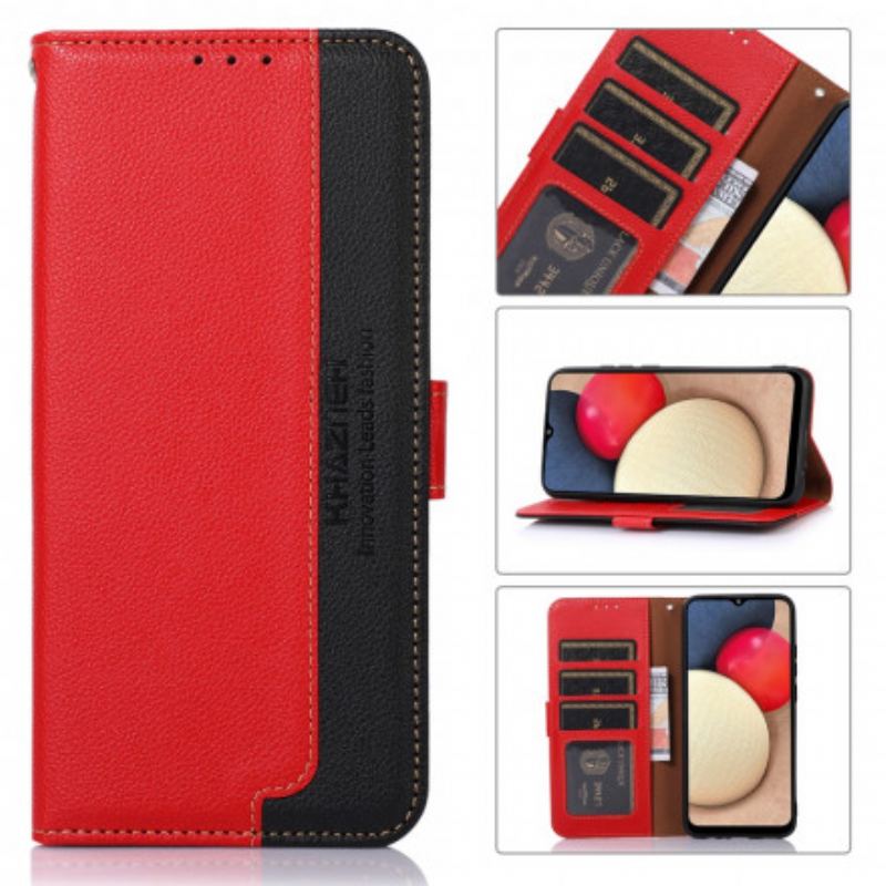 Flip Cover Xiaomi Redmi 10 Lychee Style Rfid Khazneh